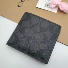 新品　COACH　コーチ　折り財布　コインウォレット　正規品のサムネイル