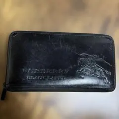 BURBERRY BLACK LABEL 長財布 ブラックのサムネイル