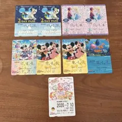 2010-2018 東京ディズニーリゾートライン パスポート コレクション