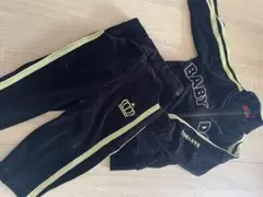 BABYDOLL セットアップ 80 ベロア素材