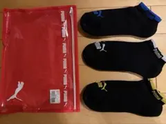 PUMA ソックス3足 25-27cm ケース付