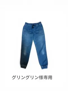 ユニクロ　デニムジョガーパンツ　レディースMサイズ