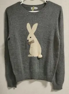 美品　Anatelierアナトリエ　 ウサギ　ニット アンゴラ　サイズ38