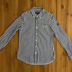 パーリーゲイツ ストライプ ボタンダウンシャツ サイズ1(M)