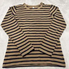 ストライプ 長袖カットソー サイズ140