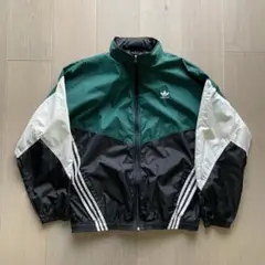 90s adidas ナイロンジャケットグリーンヴィンテージ常田大輝着用同型同色 2025年最新】常田大希 adidas ナイロンジャケットの人気アイテム