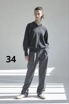 SHINZONE クライスラーパンツ グレー 34