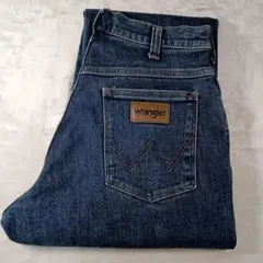 Wrangler ストレートデニム ダークブルー ラングラー w30 G155