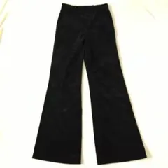 ラルフローレン コーデュロイ フレアパンツ ブーツカット 黒 Ｓ