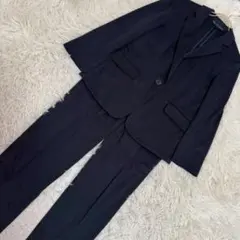 UNTITLED セットアップ ネイビー 2 ビジネス フォーマル パンツ