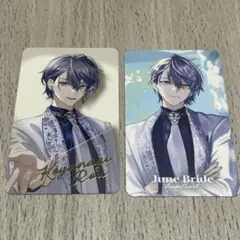 にじさんじ　prism heart june bride チェキ　小柳ロウ