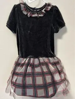 【売り切り価格】 美品　プチバトー チュール ワンピース 4ans 104cmのサムネイル