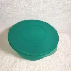 △ □ ボール 緑 蓋付き キッチン 保存容器 プラスチック タッパーウエア