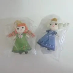 ディズニー　ガチャガチャ　アナと雪の女王　アイテムコレクション　アナ　エルサ