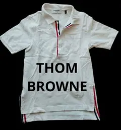 サ*ト様 THOM BROWNE.✖エストネーション トリコロール入りホワイトポのサムネイル