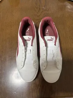 PUMA プーマ スニーカー ホワイト レッド SOFTFOAM+