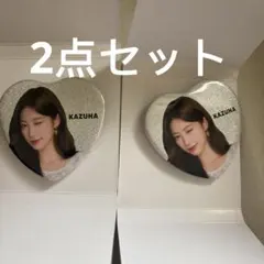 LE SSERAFIM 　EASYCRAZYHOT　缶バッジ　カズハ　ルセラ