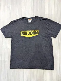 BIG JOHN ダークグレー Tシャツ Mサイズのサムネイル