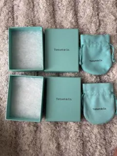 Tiffany & Co. ギフトボックスと巾着セット