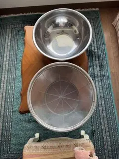 ステンレスメッシュザル&ボウル 大セット