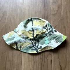 デニムダンガリー 迷彩花柄ハット 50cm - メルカリ