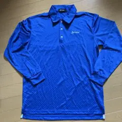 SRIXON 長袖ポロシャツ ブルー Mサイズのサムネイル
