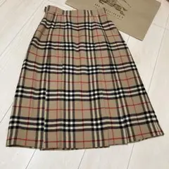 BURBERRY バーバリースカート　希少品　バーバリーロングスカートノバチェク