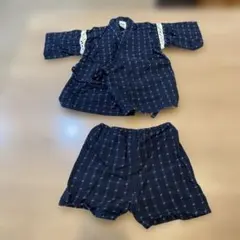 こども　男の子　甚平 90㎝