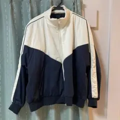 ジップアップジャケット ネイビー