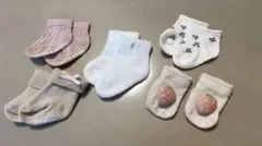 【新品】プティマイン等 ベビー靴下 5足セット