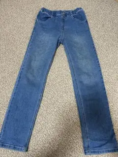 MPS デニムブルー ストレートレッグパンツ150cm