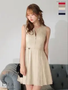 DEA.by ROBE de FLEURS アイボリー　ドレス　M
