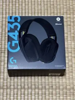 Logicool G435ワイヤレスゲーミングヘッドセット ブラック/イエロー