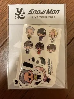 すのチル ステッカー Snow Man