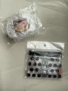 新品未開封 韓国限定 ハローキティ ポーチ オリヤン アップルハウス 2点セット