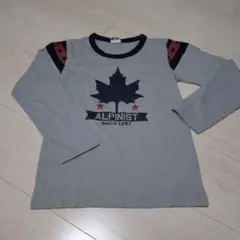 ALPINIST 長袖カットソー グレー 1997年設立