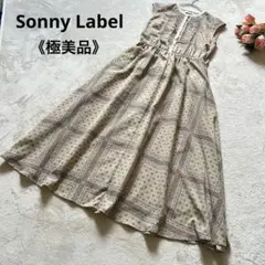 URBANRESEARCH ワンピースベージュ SonnLabel ペイズリー