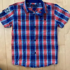 TOMMY HILFIGER 半袖シャツ チェックシャツ