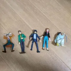 30年前　ルパン三世 フィギュアセット　5体