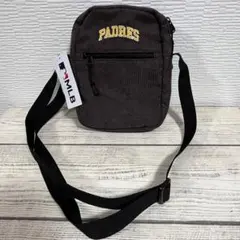 パドレス ミニショルダーバッグ コーデュロイ MLB (タグ付き新品未使用)