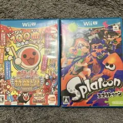 Wii U 太鼓の達人 特盛り & Splatoon スプラトゥーン