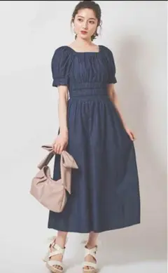 31 Sons de mode ライトオンスデニムワンピース