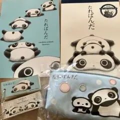 たれぱんだ　メモ　ペンケース　ノート　単語帳　サンエックス　平成レトロ　文房具