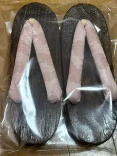 【新品&未開封】Dita ピンク下駄〈24〜25㎝〉