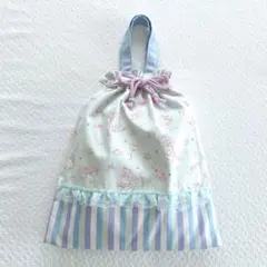 ユニコーンのお着替え袋　入園入学　ハンドメイド　女の子