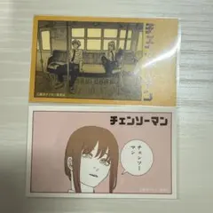 チェンソーマン キャラガムコレクション ステッカー　デンジ　マキマ