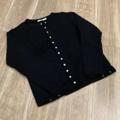 訳あり品‼︎オムネス　パールボタン　カーディガン0
