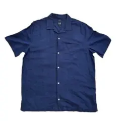 希少】00s OLD GAP リネン100% 半袖オープンカラーシャツ XL - メルカリ