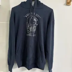 BROWNY パーカー Mサイズ ネイビー