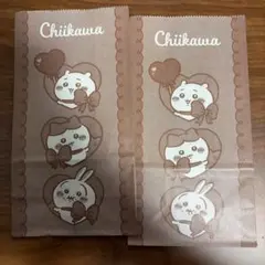 ちいかわ　バレンタイン包装　ショッパー　紙袋　小2枚セット